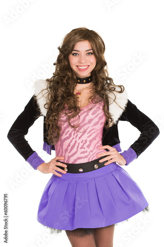 Photo: Smiling young brunette Smiling young brunette