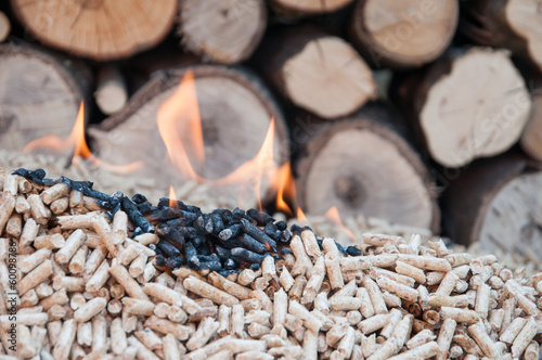 Photo: Pellets- Biomass Pellets- Biomass