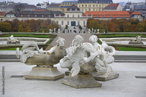 Photo: Skulpturen im Schloss Belvedere in Wien Skulpturen im Schloss Belvedere in Wien