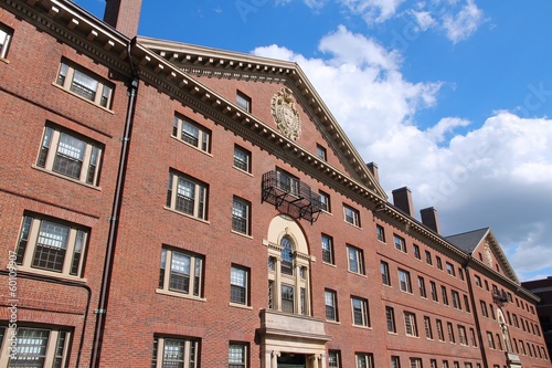 Photo: Harvard university student hall, Cambridge, USA Harvard university student hall, Cambridge, USA