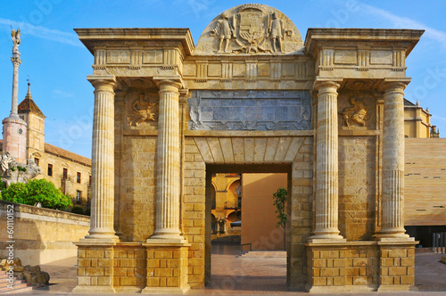 Photo: Puerta del Puente in Cordoba, Spain Puerta del Puente in Cordoba, Spain