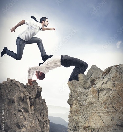 Photo: Teamwork concept Teamwork concept
