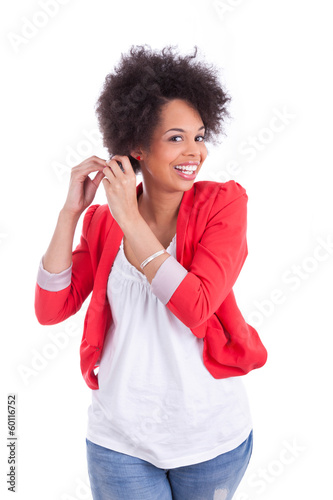 Photo: Portrait of a beautiful african american woman Portrait of a beautiful african american woman