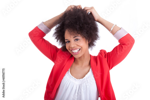 Photo: Portrait of a beautiful african american woman Portrait of a beautiful african american woman