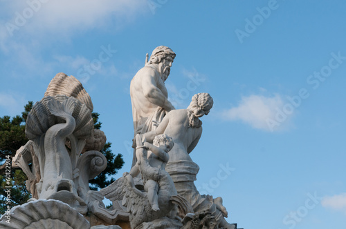 Photo: Neptunbrunnen in Schloss Schönbrunn Neptunbrunnen in Schloss Schönbrunn