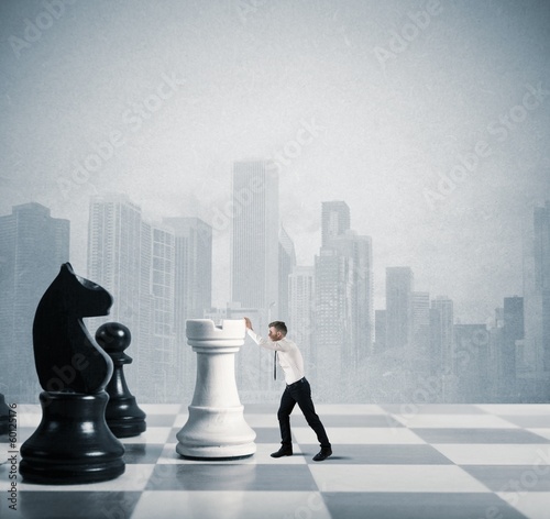 Photo: Strategy and tactics in business Strategy and tactics in business