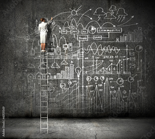 Photo: Big business plan Big business plan