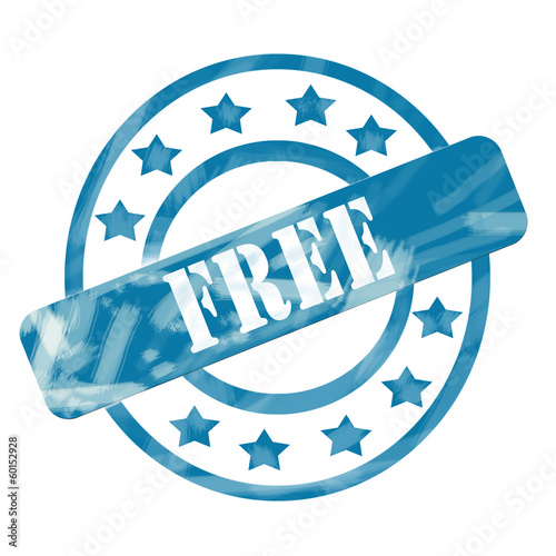 Illustration: Blue Weathered Free Stamp Circles and Stars Blue Weathered Free Stamp Circles and Stars