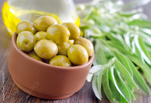 Photo: green olives green olives
