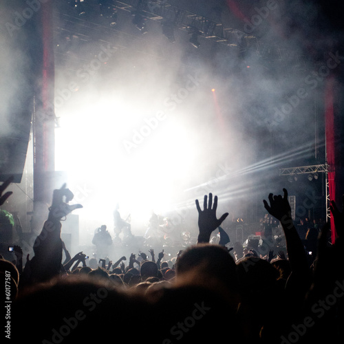Photo: Concert crowd Concert crowd