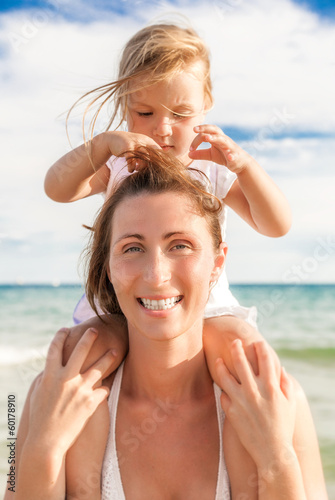 Photo: family summer relaxing family summer relaxing
