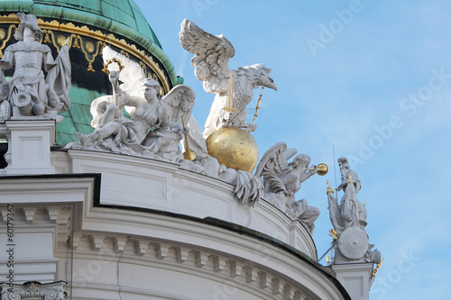 Photo: Kuppel von Alte Burg, Wien Kuppel von Alte Burg, Wien