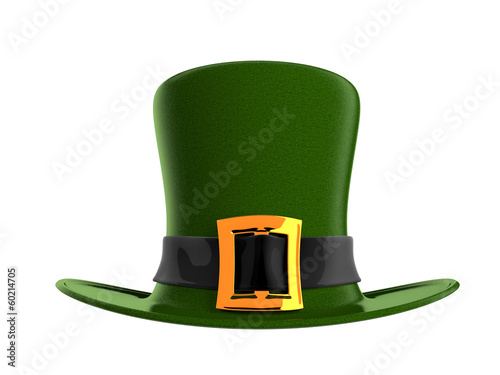 Illustration: Illustration of green hat in saint Patrick Day Illustration of green hat in saint Patrick Day