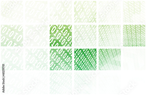 Illustration: Binary Stream Binary Stream