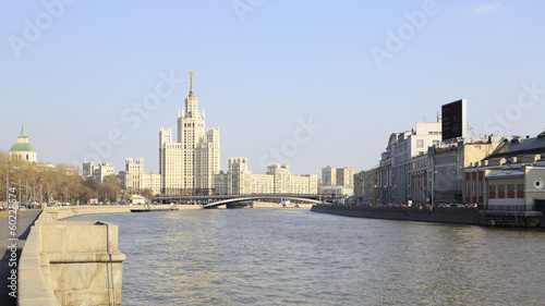 Photo: Kotelnicheskaya Embankment Building. Moscow. Russia. Kotelnicheskaya Embankment Building. Moscow. Russia.