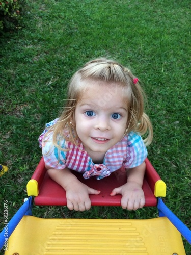 Instant Collection: cute child having fun playing outdoors cute child having fun playing outdoors