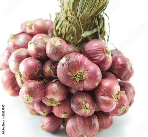 Photo: Thai red shallot is ingredient of thai food Thai red shallot is ingredient of thai food