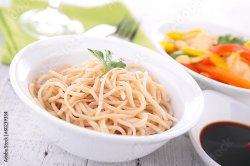 Photo: chinese noodles chinese noodles