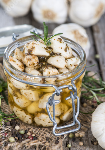Photo: Preserved Garlic Preserved Garlic