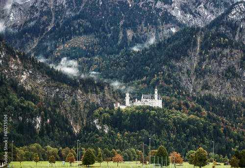 Photo: mountains around the Neuschwanstein Castle, Germany mountains around the Neuschwanstein Castle, Germany