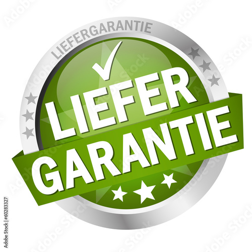 Vector: Button " LIEFERGARANTIE " Button " LIEFERGARANTIE "