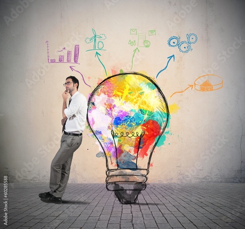 Photo: Creative business idea Creative business idea