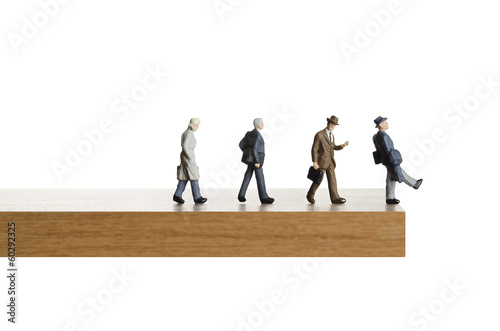 Photo: Walking on the edge. Walking on the edge.