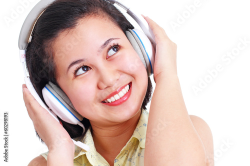 Photo: Lady And Music Lady And Music
