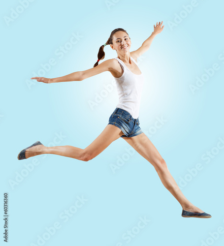 Photo: Modern style dancer posing Modern style dancer posing