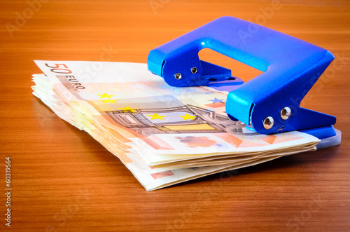 Photo: savings money cuts savings money cuts