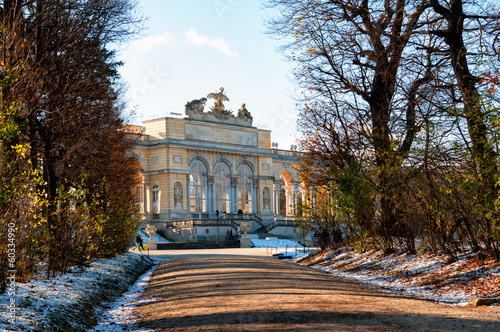 Photo: Die Gloriette im Schlossgarten von Schloss Schönbrunn Die Gloriette im Schlossgarten von Schloss Schönbrunn