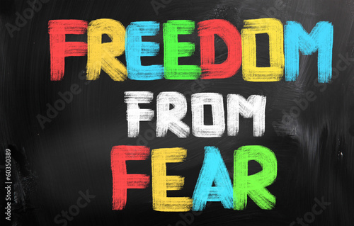 Photo: Freedom From Fear Concept Freedom From Fear Concept