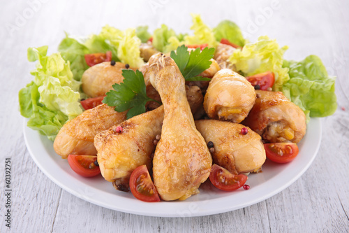 Photo: chicken drumsticks chicken drumsticks