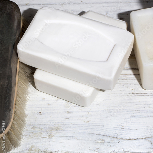 Photo: Sapone e spazzola Sapone e spazzola