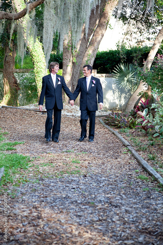 Photo: Gay Couple - Walking Through Life Together Gay Couple - Walking Through Life Together