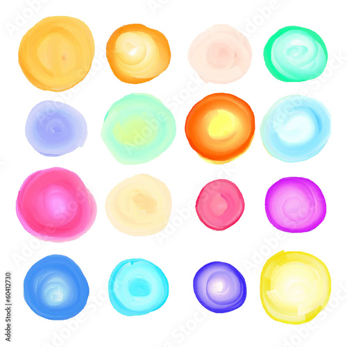 Vector: Color spots Color spots