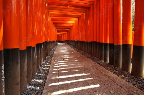 Photo: Fushimi Inari in Japan - torii gates Fushimi Inari in Japan - torii gates
