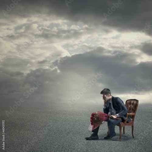 Photo: Waiting for her Waiting for her