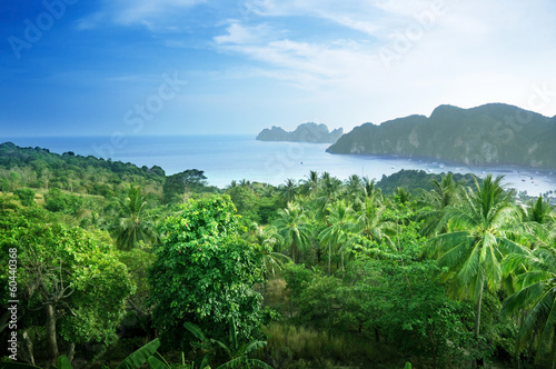 Photo: View from view point of Phi-Phi island in Thailand View from view point of Phi-Phi island in Thailand