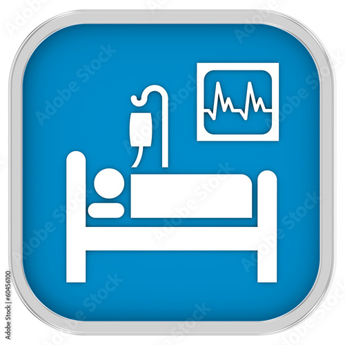 Illustration: Intensive Care sign Intensive Care sign
