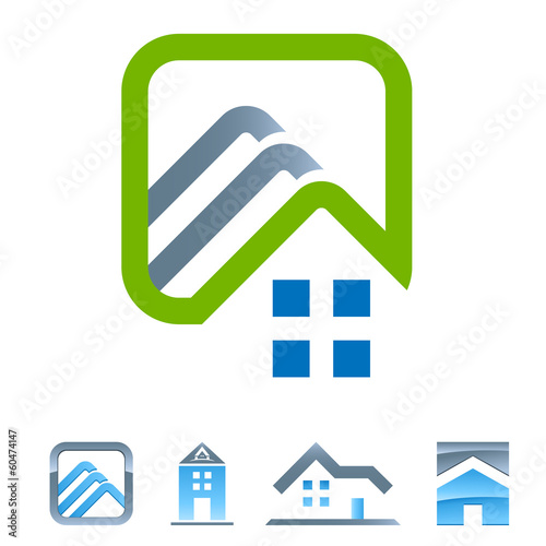 Vector: Hotel / Immobilie Hotel / Immobilie