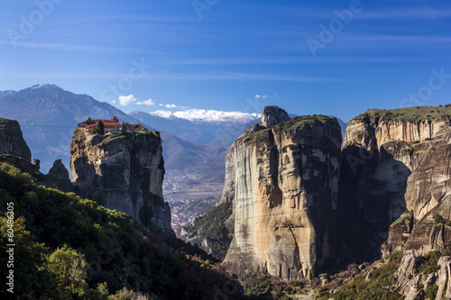 Photo: Meteora mountains and monasteries, Greece Meteora mountains and monasteries, Greece
