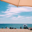 under umbrella under umbrella