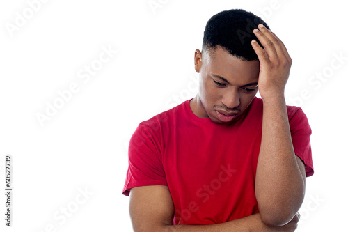 Photo: Man having severe headache Man having severe headache