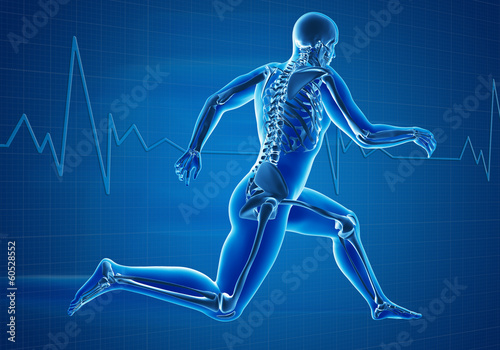 Illustration: Man jogging Man jogging