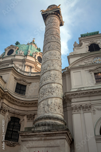 Photo: St. Charles Cathedral (Karlskirche) in Vienna, Austria St. Charles Cathedral (Karlskirche) in Vienna, Austria