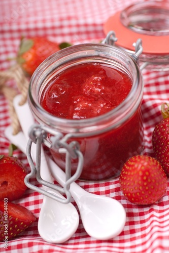 Photo: Strawberry jam Strawberry jam