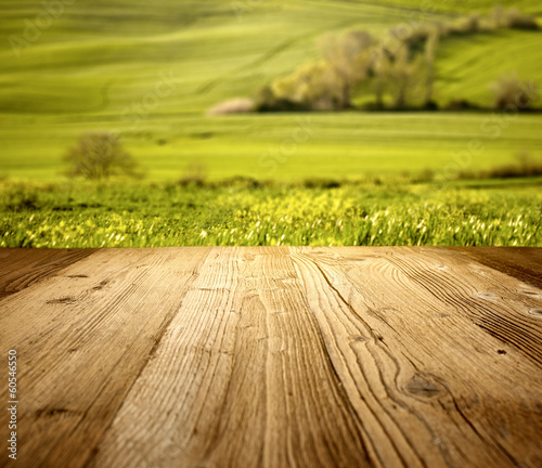 Photo: wood textured backgrounds on the tuscany landscape wood textured backgrounds on the tuscany landscape