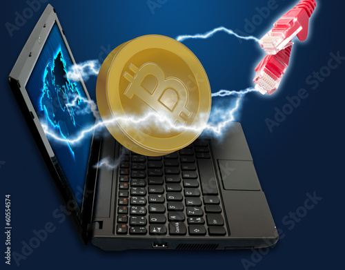 Photo: Bitcon Concept Bitcon Concept