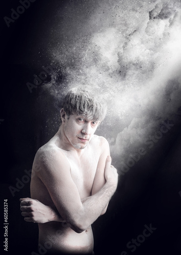 Photo: foggy man foggy man